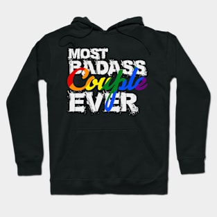 Badass LGBT Gay Couple Hoodie